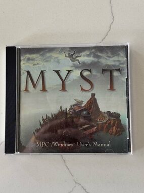 Vintage 90’s “Myst” PC Game